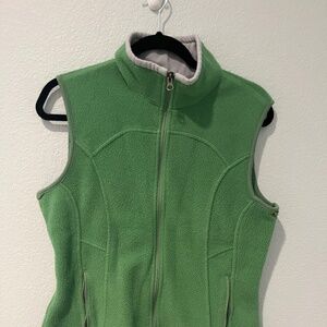 Eddie Bauer, Women's Green Vest, size M